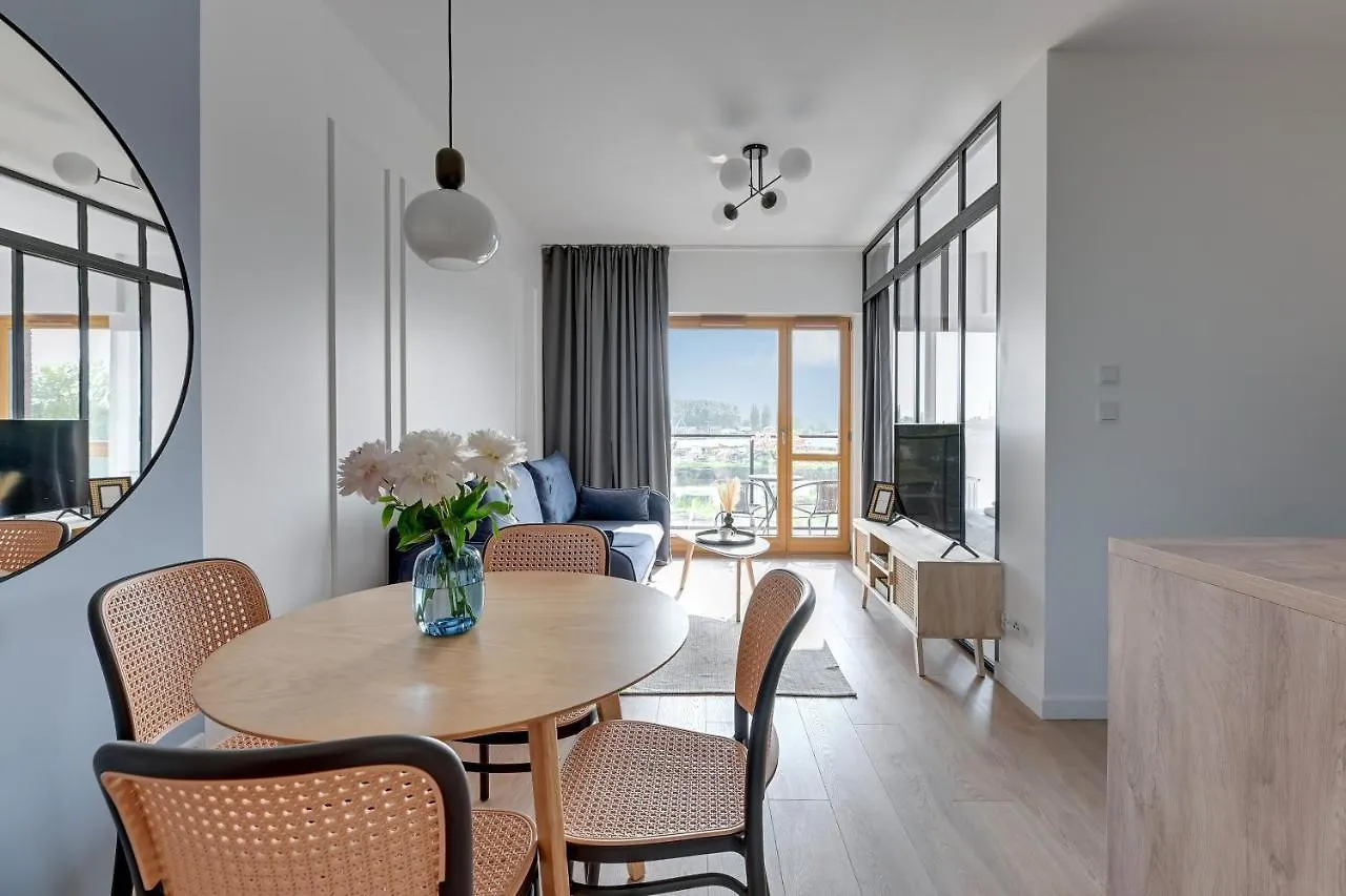 Nadmotlawie Estate - Riverside, Gym & Sauna By Downtown Apartments Гданьск