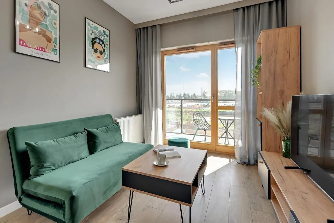 Nadmotlawie Estate - Riverside, Gym & Sauna By Downtown Apartments Gdansk