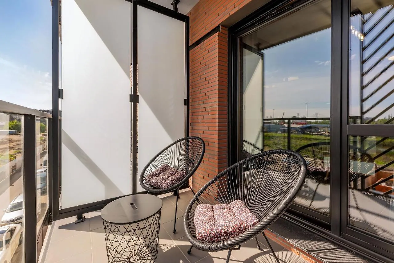 Nadmotlawie Estate - Riverside, Gym & Sauna By Downtown Apartments Gdansk