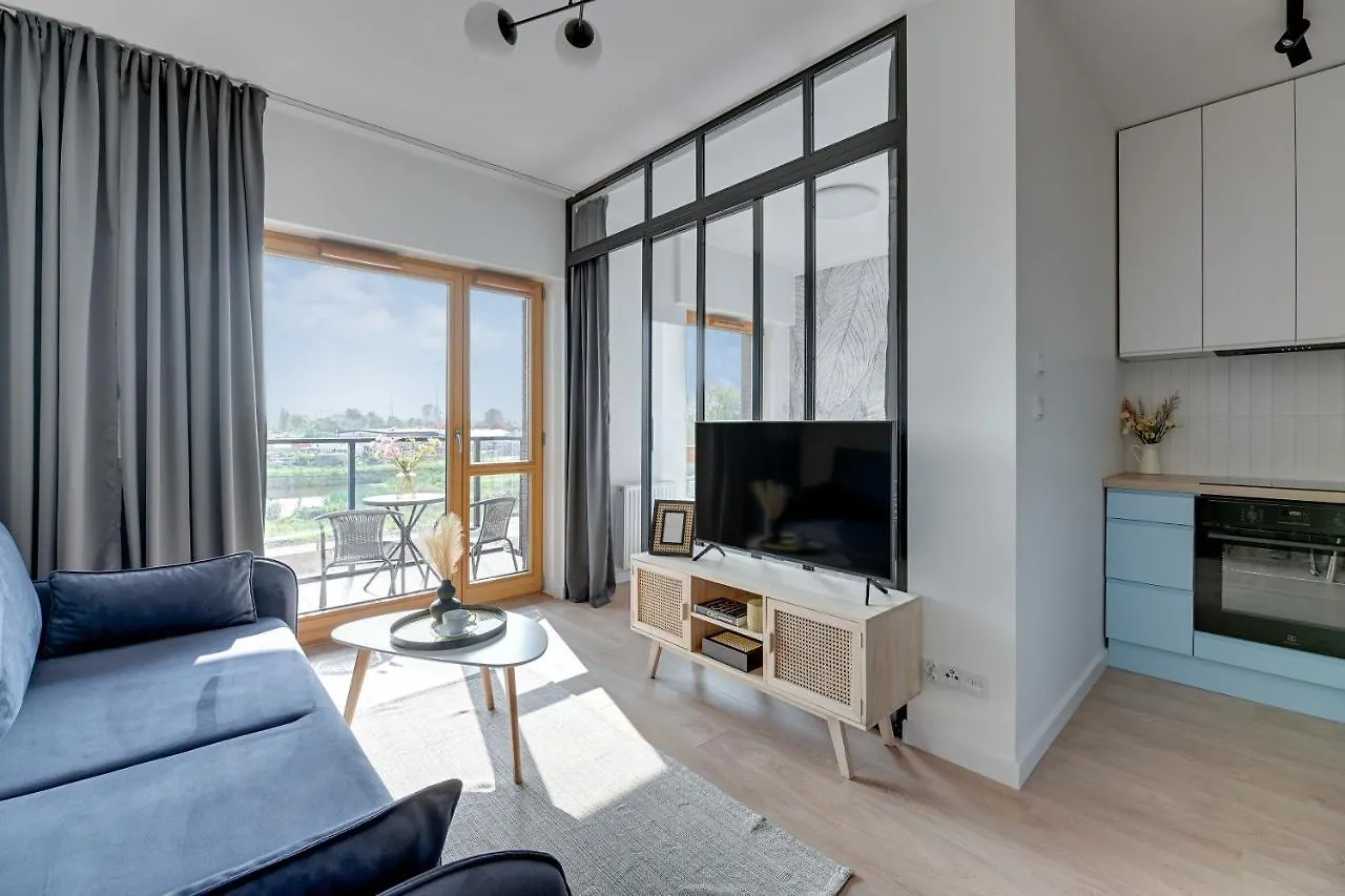 Nadmotlawie Estate - Riverside, Gym & Sauna By Downtown Apartments Gdansk