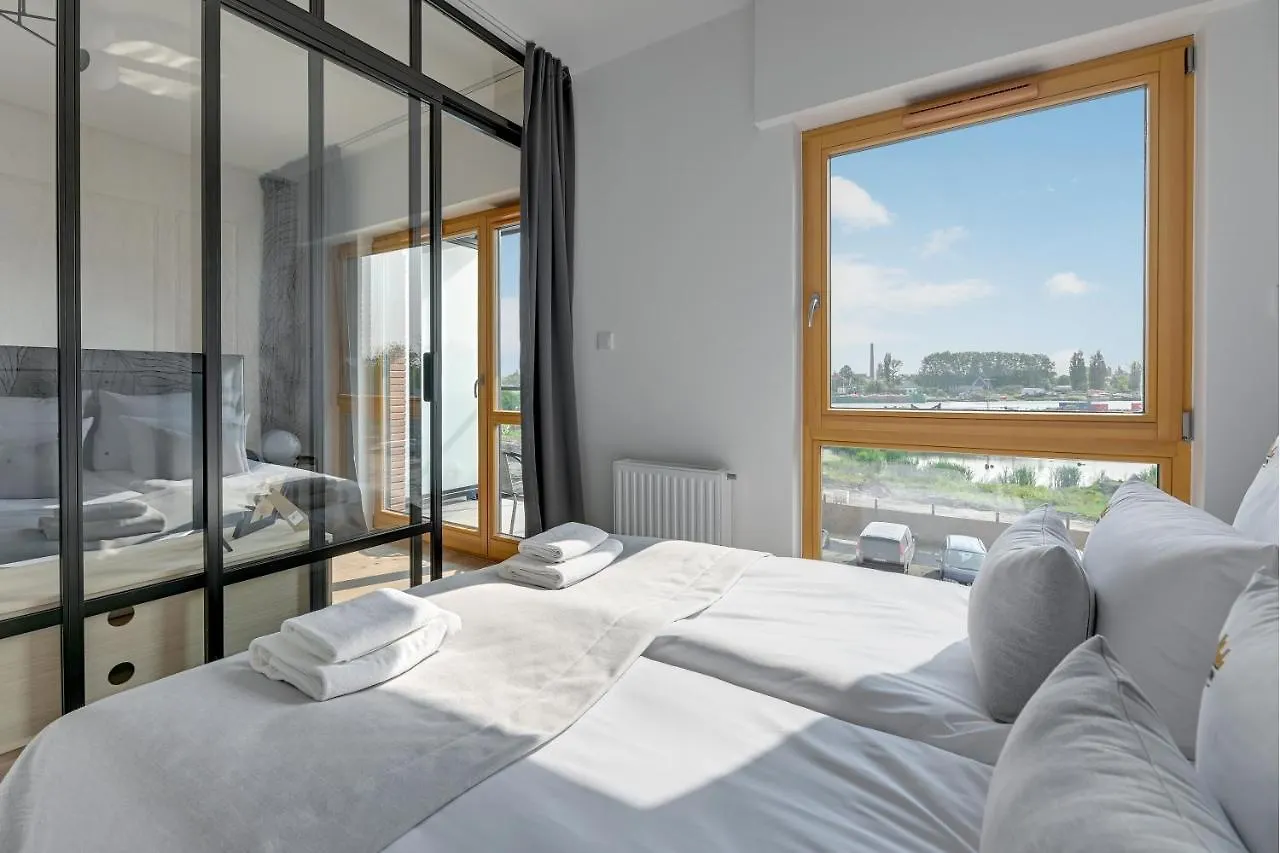 Nadmotlawie Estate - Riverside, Gym & Sauna By Downtown Apartments Gdansk