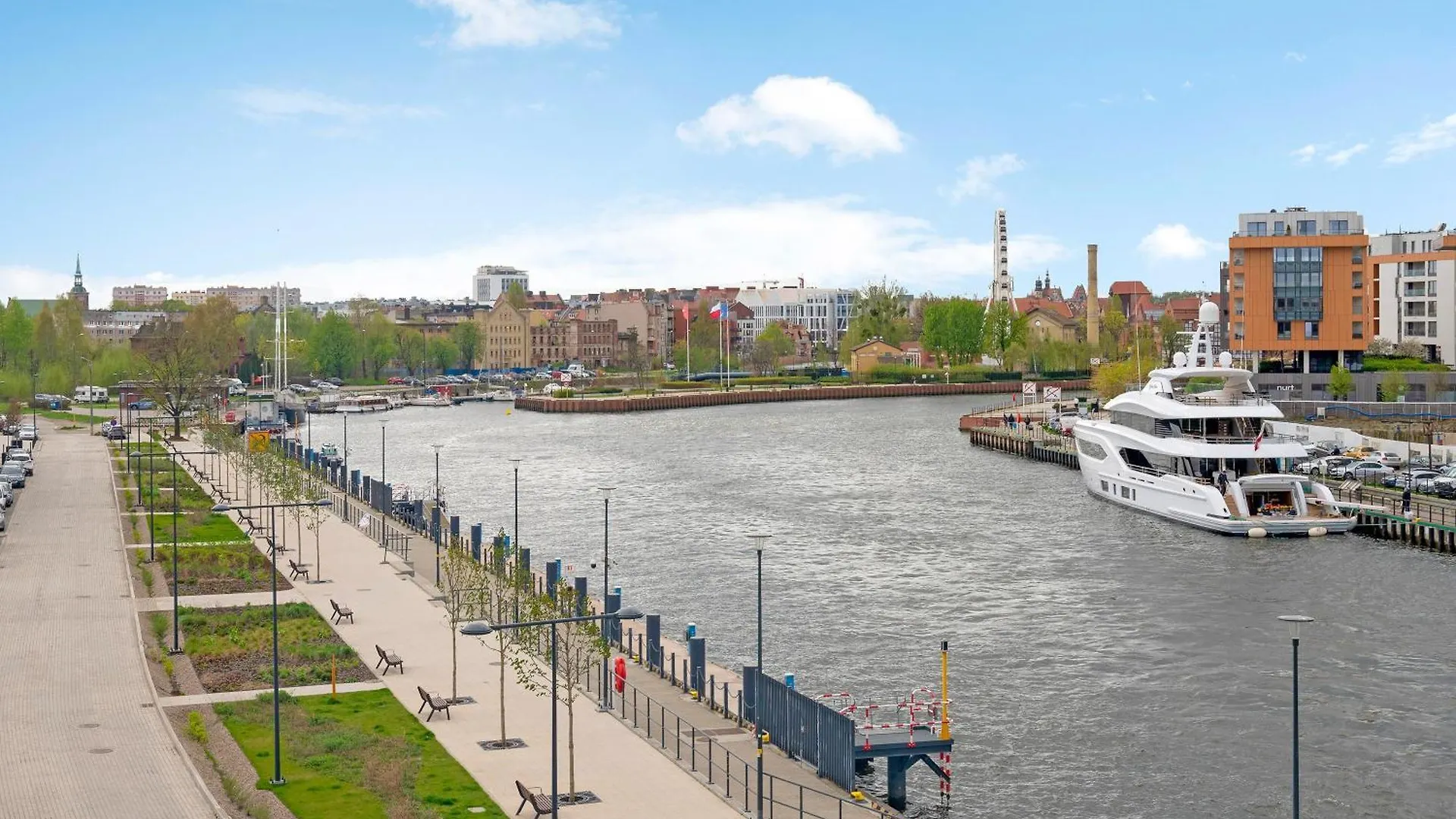 Nadmotlawie Estate - Riverside, Gym & Sauna By Downtown Apartments Gdansk